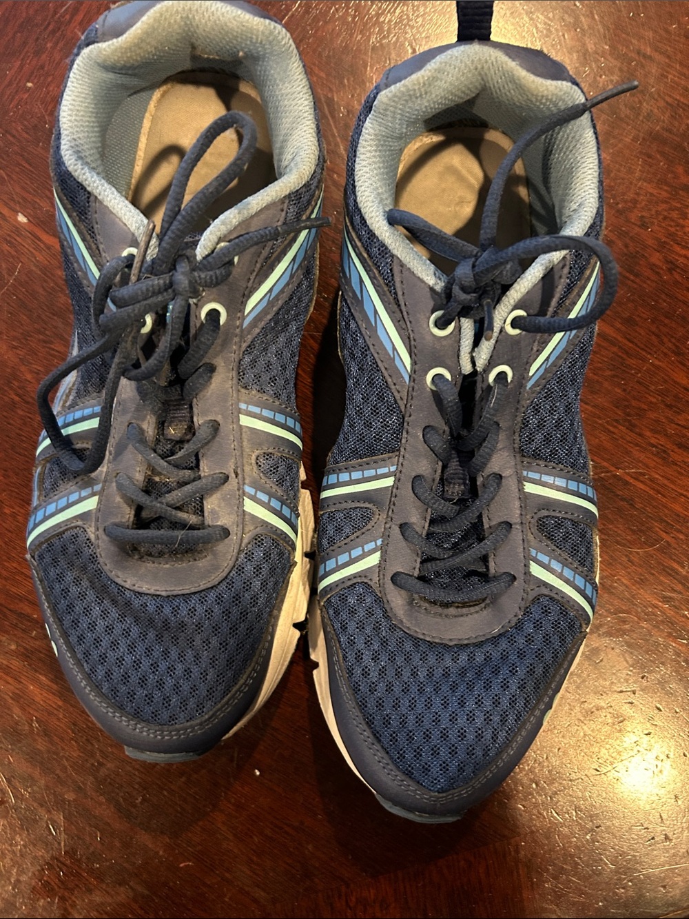 Ryka Women's Navy and Light Blue Athletic Sneakers